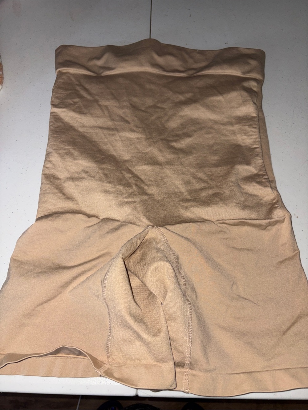 Cacique Nude/Tan High-Waist Shapewear Shorts